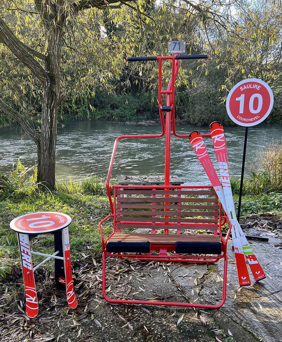 Thumbnail: Up Cycled Vintage Ski Chairlift