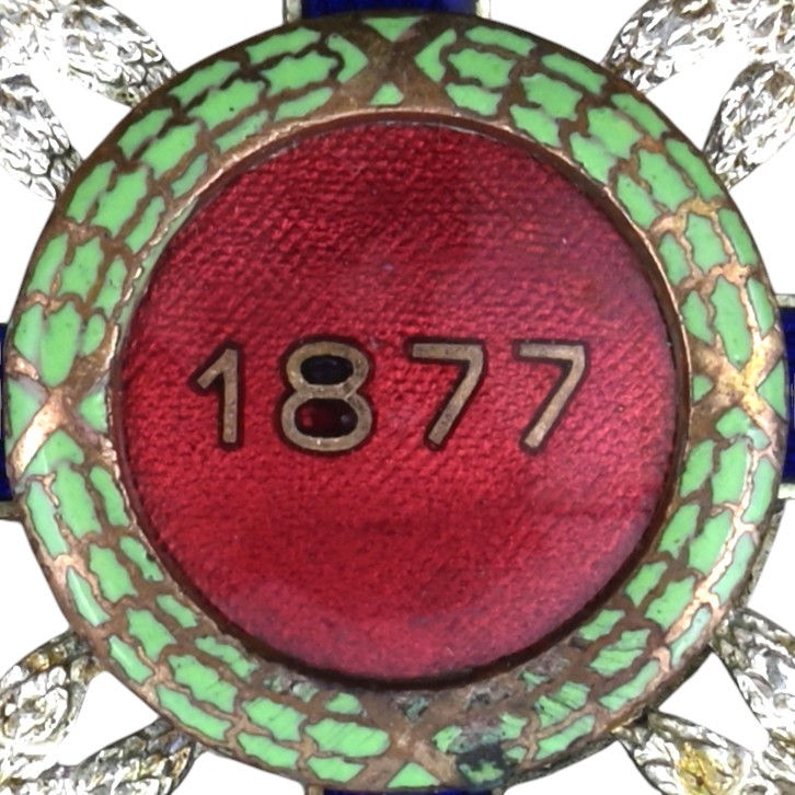 الصورة المصغرة: Romania - Order of the Star of Romania, 5th Class Knight 1932-1947 Crown