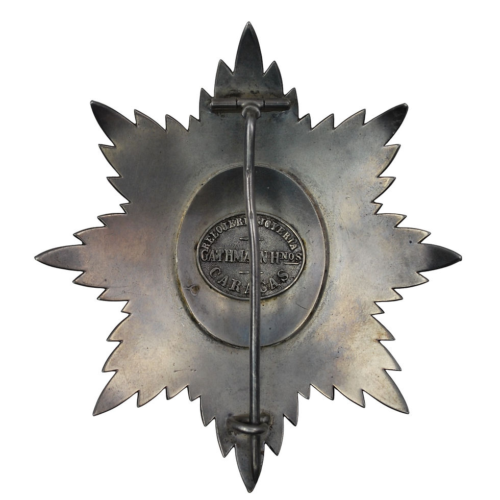 תמונה ממוזערת: Venezuela – Order of the Liberator – Breast Star – Gathmann Hnos Caracas