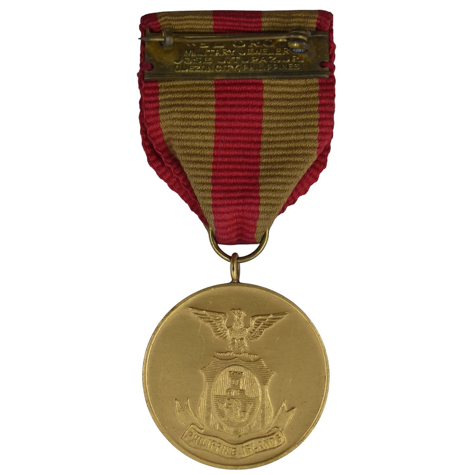 Μικρογραφία: Philippines - Visayan Campaigns Medal, For Service, Military Medal
