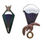 Thumbnail: Poland - Set of Two Airborne Paratrooper Badges