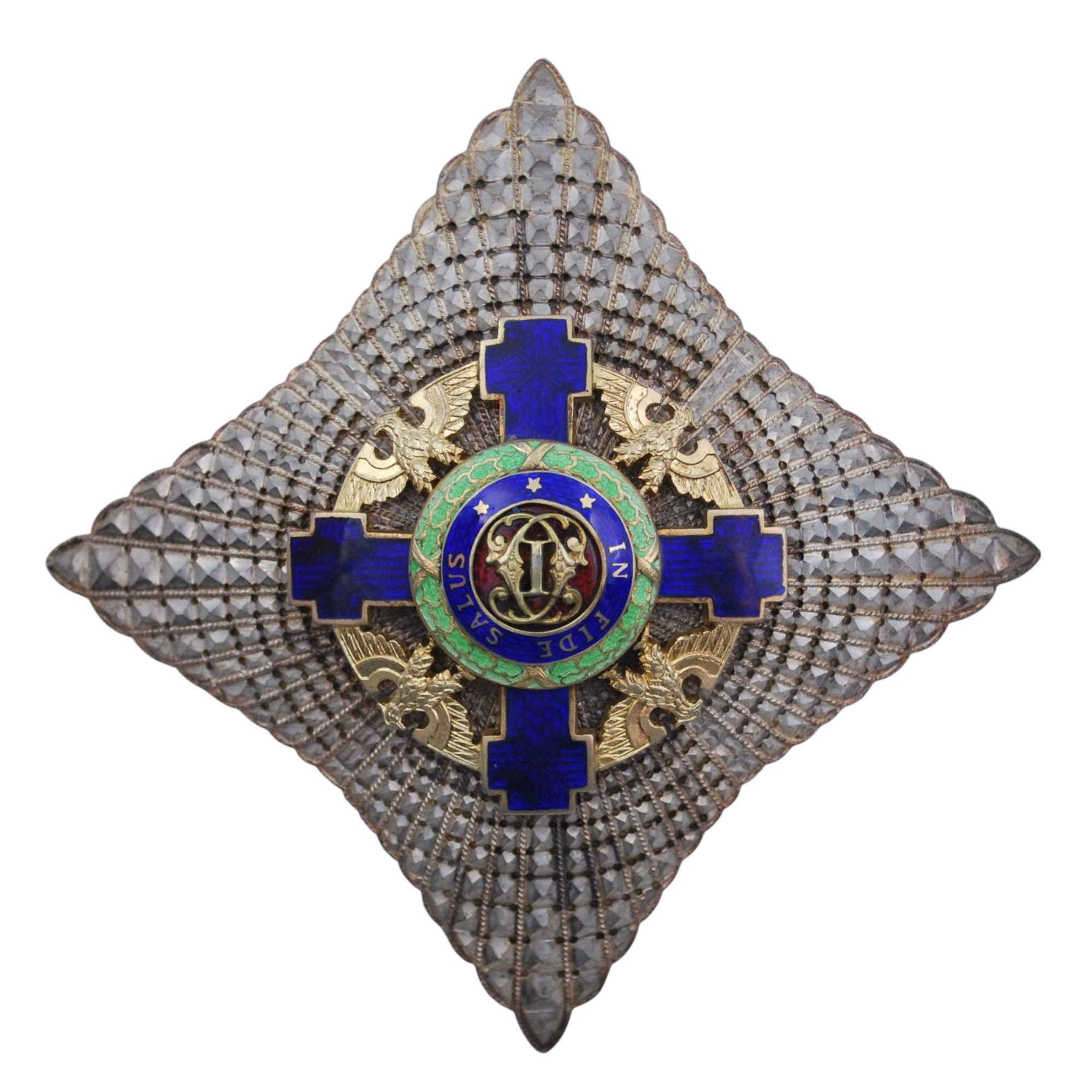Romania - Order of the Star of Romania, I Class Cross Breast Star