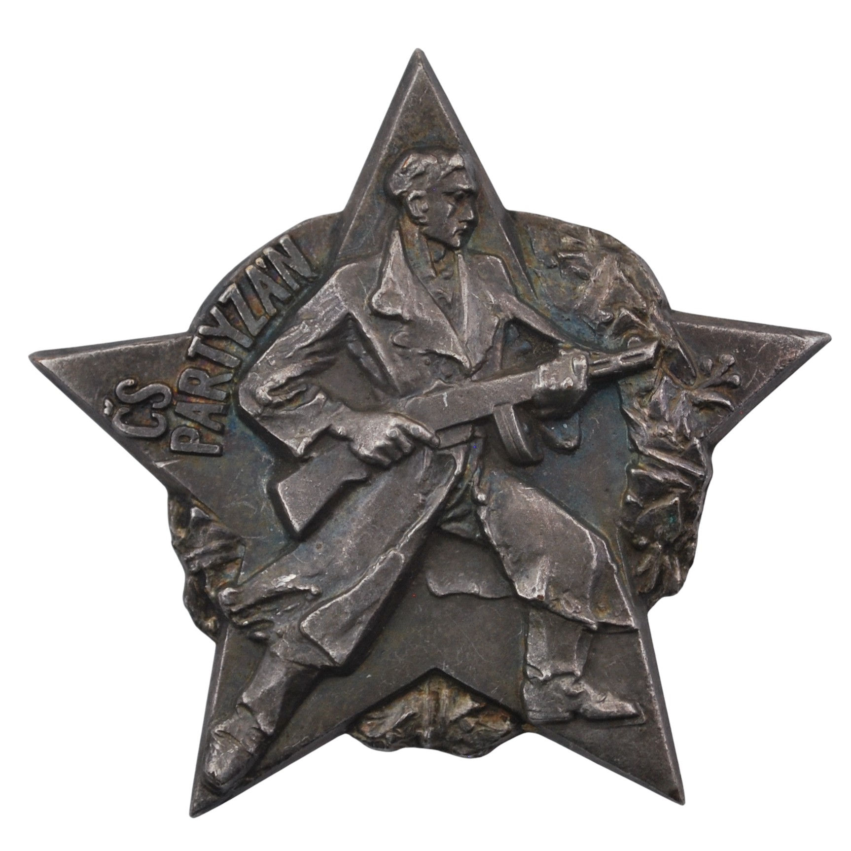 Czechoslovakia – Partisan Star Badge – Odznak Československého Partyzána – WWII