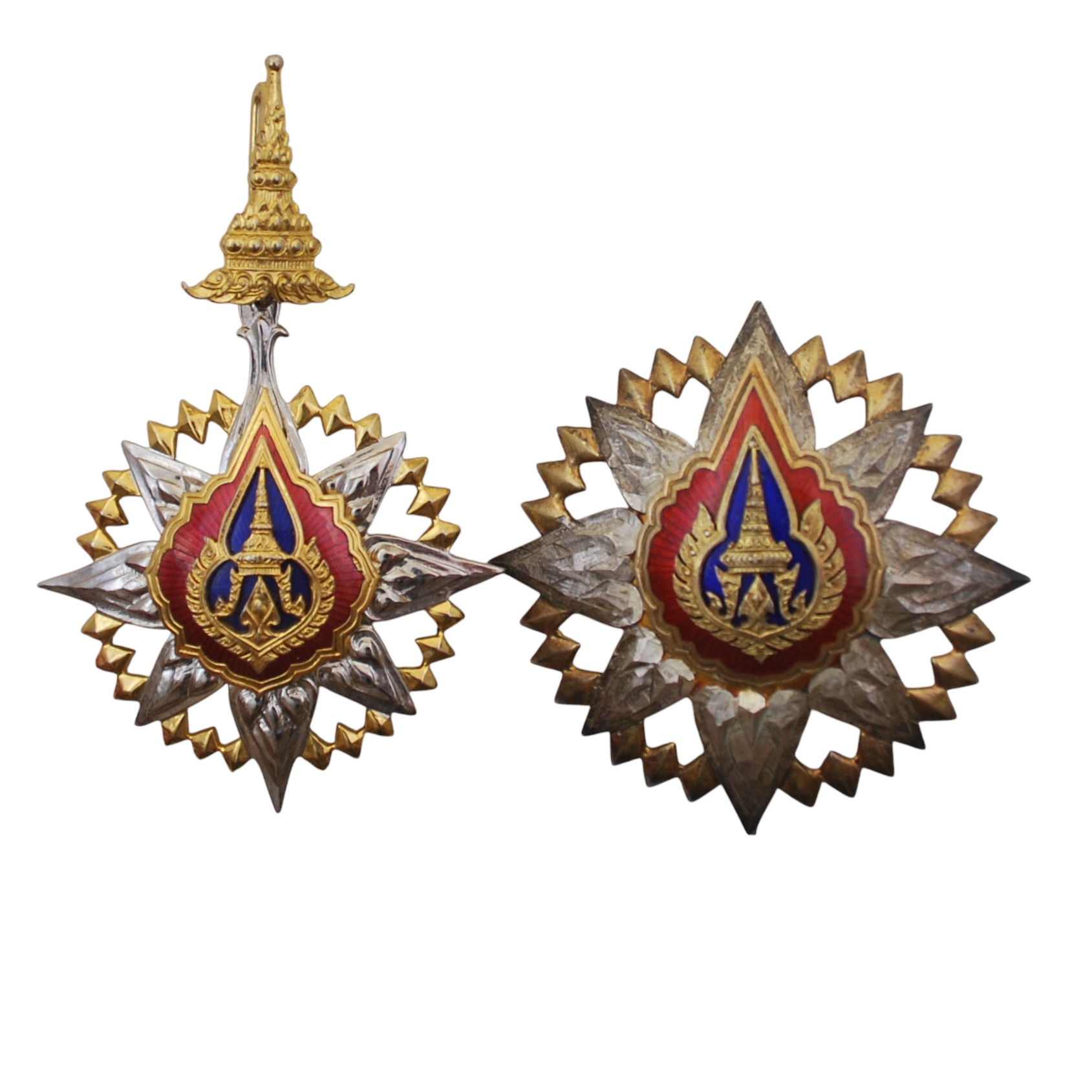 Thailand – The Most Noble Order of the Crown of Thailand (2nd & 3rd Class)