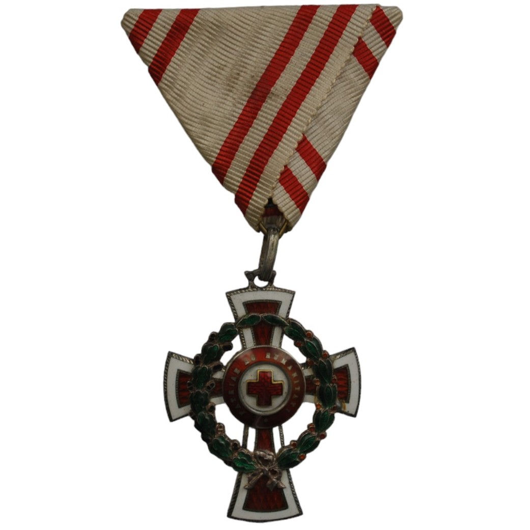 Austria - Honour Decoration of the Red Cross, II Class with War Decoration