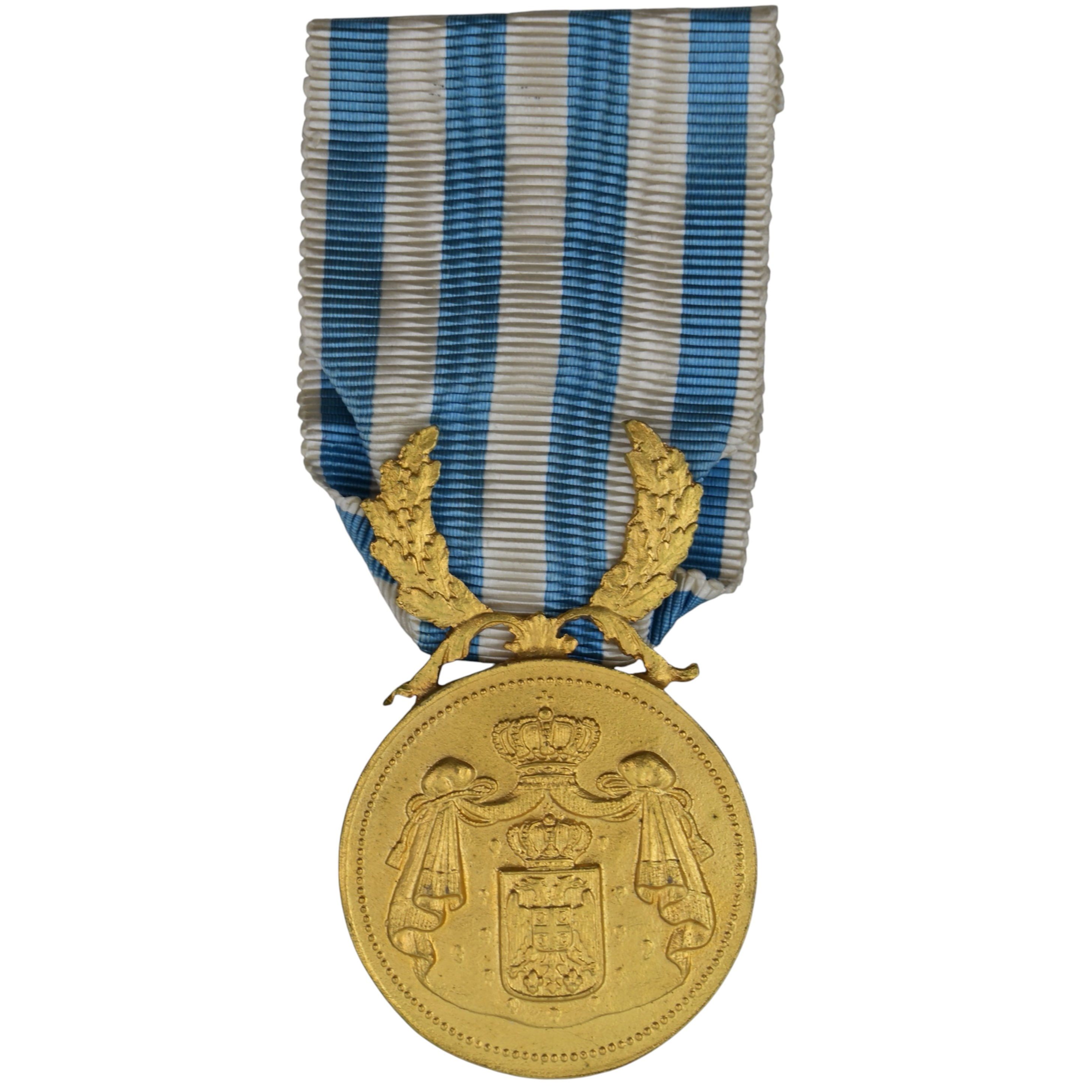 Kingdom Yugoslavia Civil Merit Medal w/ Ribbon