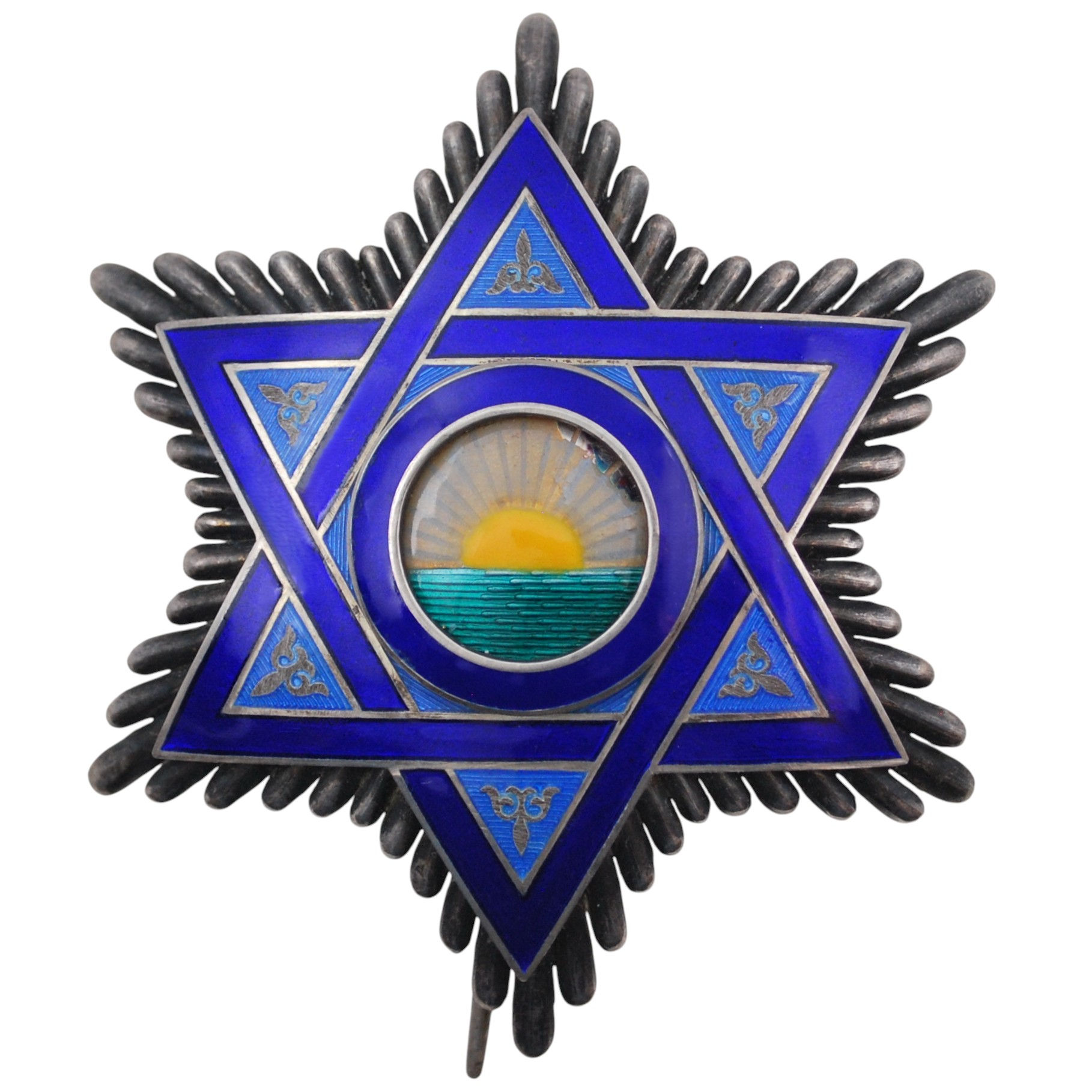 Morocco – Order of Mehdauia, Grand Cross Breast Star, by Cravanzola, Rome