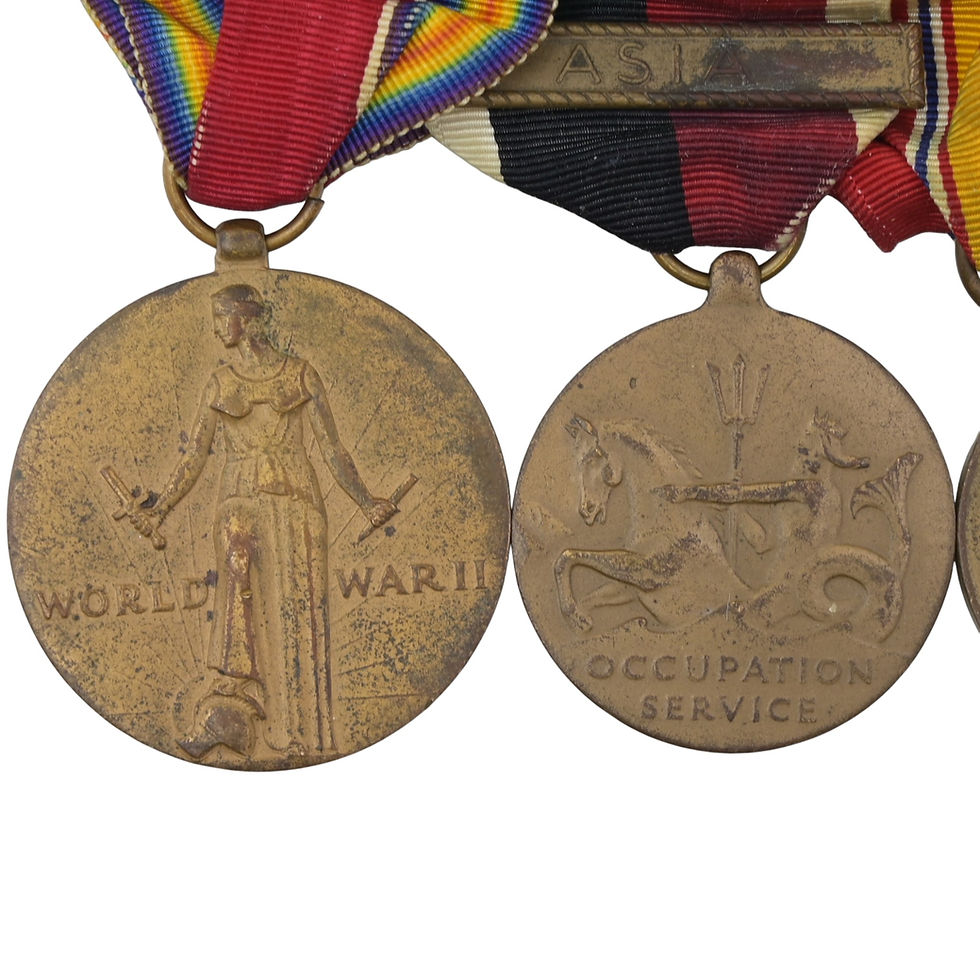 Μικρογραφία: United States - WWII, Occupation Asia, Korea UN Medal Bar Group