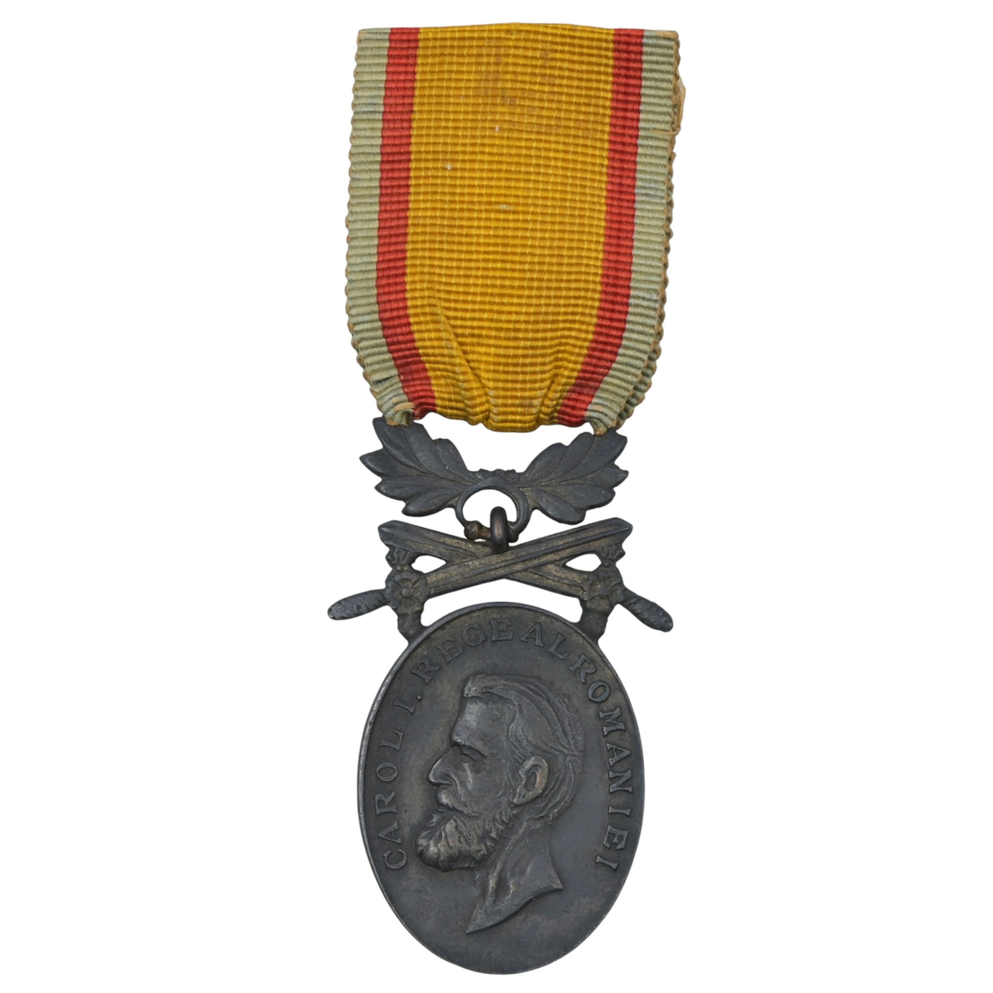 Romania - Manhood and Loyalty Medal 3rd Class, WWI, Swords