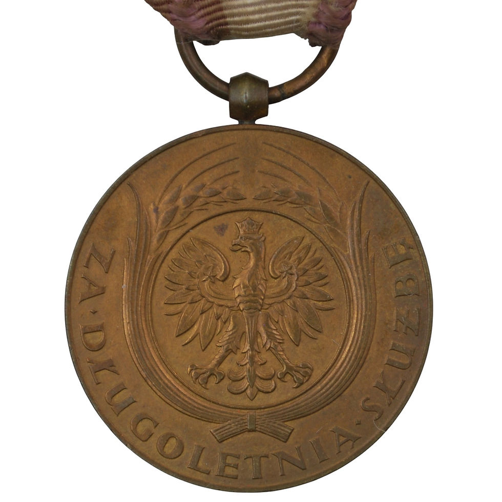 Küçük resim: Poland – 3 Interwar Medals, Warsaw Mint “Kościesza” Original Ribbons