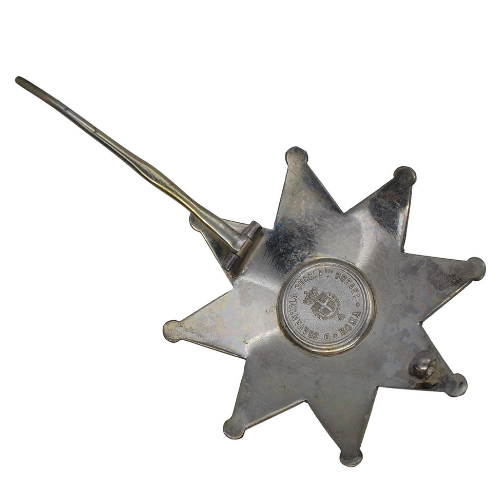 Μικρογραφία: Italy - Order of the Italian Crown, Commander's Breast Star