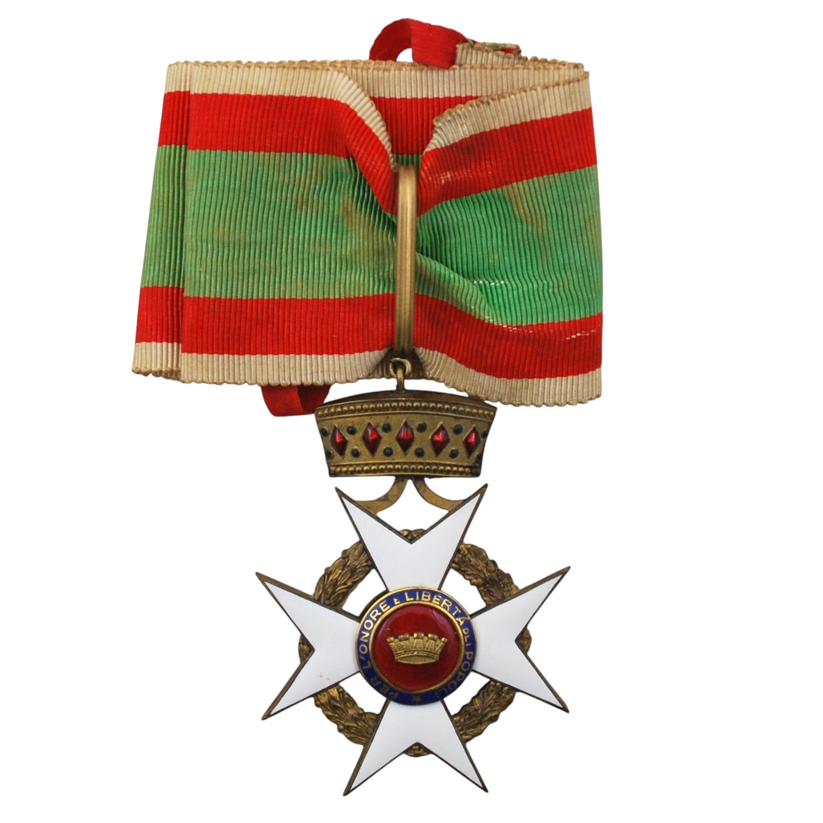 Italy – Patriotic Cross “Per l’Onore e la Libertà dei Popoli”