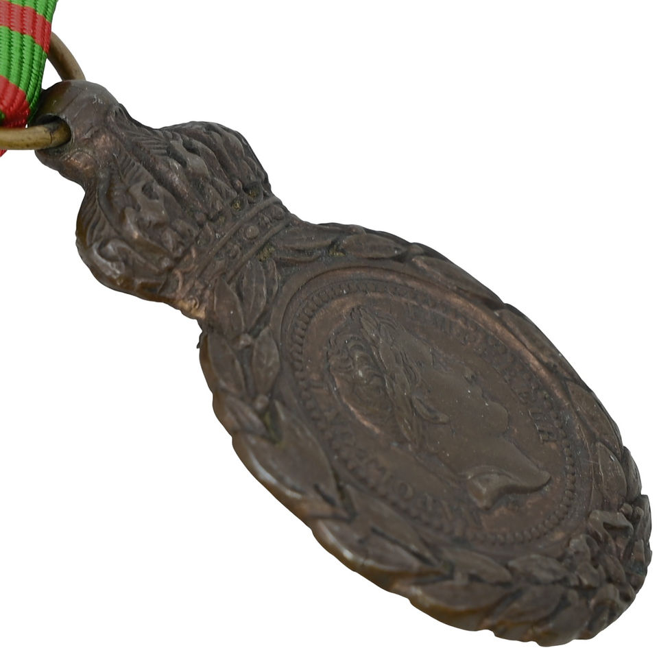 縮圖：France – Saint Helena Medal (Médaille de Sainte-Hélène), Bronze