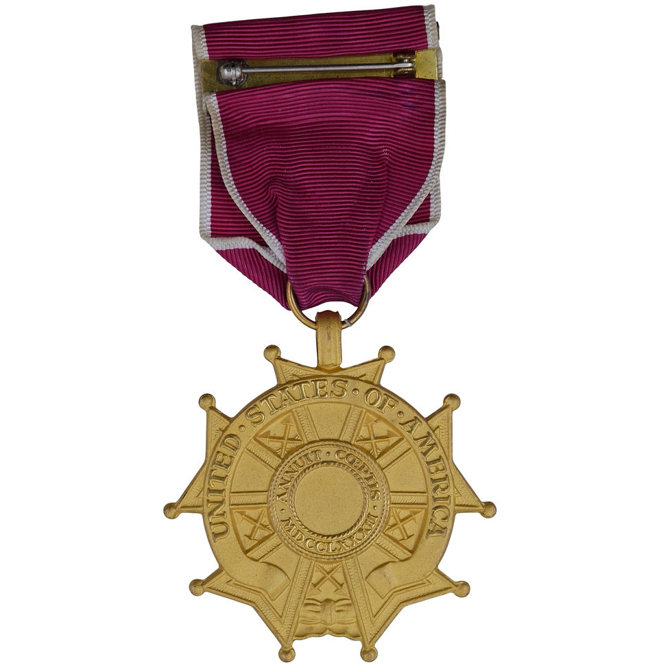 Miniature : United States - U.S. Legion of Merit – Officer Class Medal | Original WWII–Postw