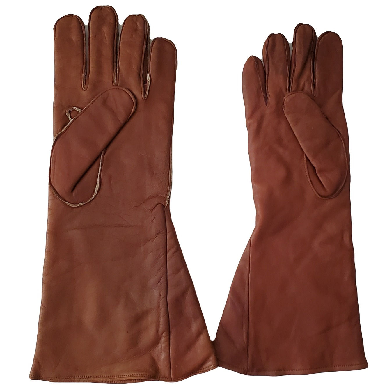 WWII RAF Leather Flying Gloves