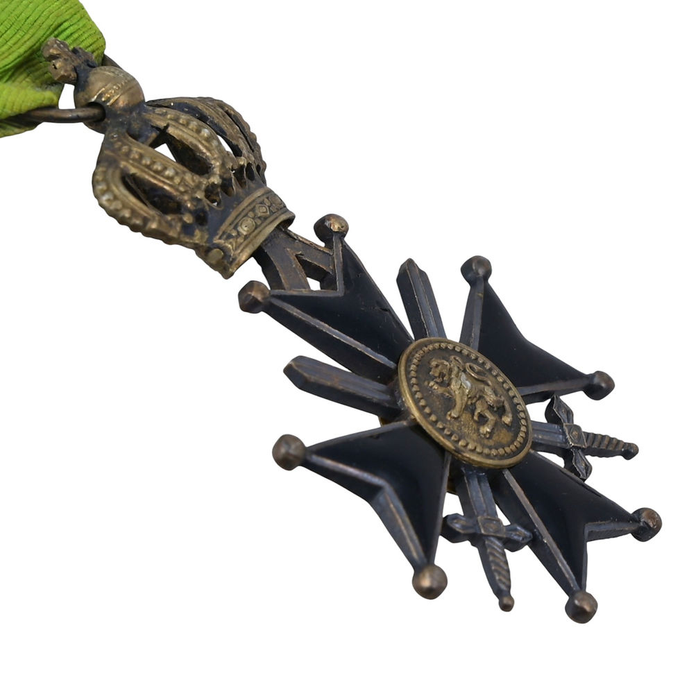 Thumbnail: Belgium Military Cross, Albert I Era, Pre-WWII Type