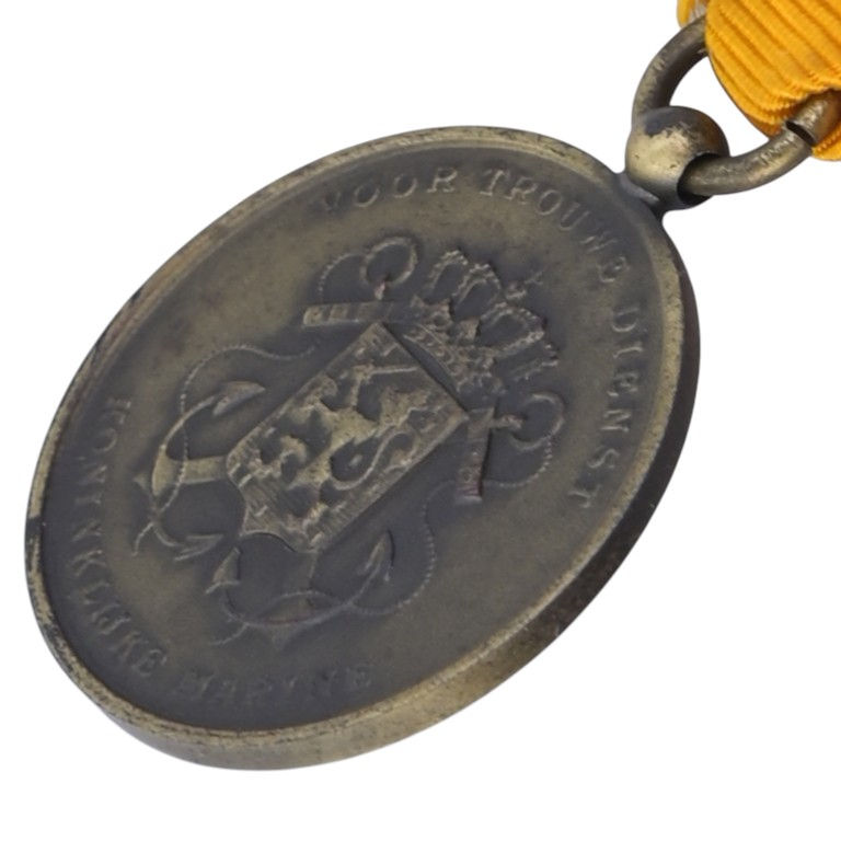 Küçük resim: Netherlands - Navy Long Service Medal, Voor Trouwe Dienst