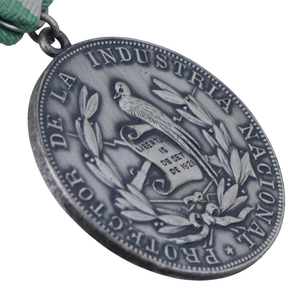 Miniaturbild: Guatemala - Manuel Estrada Cabrera Industry Medal