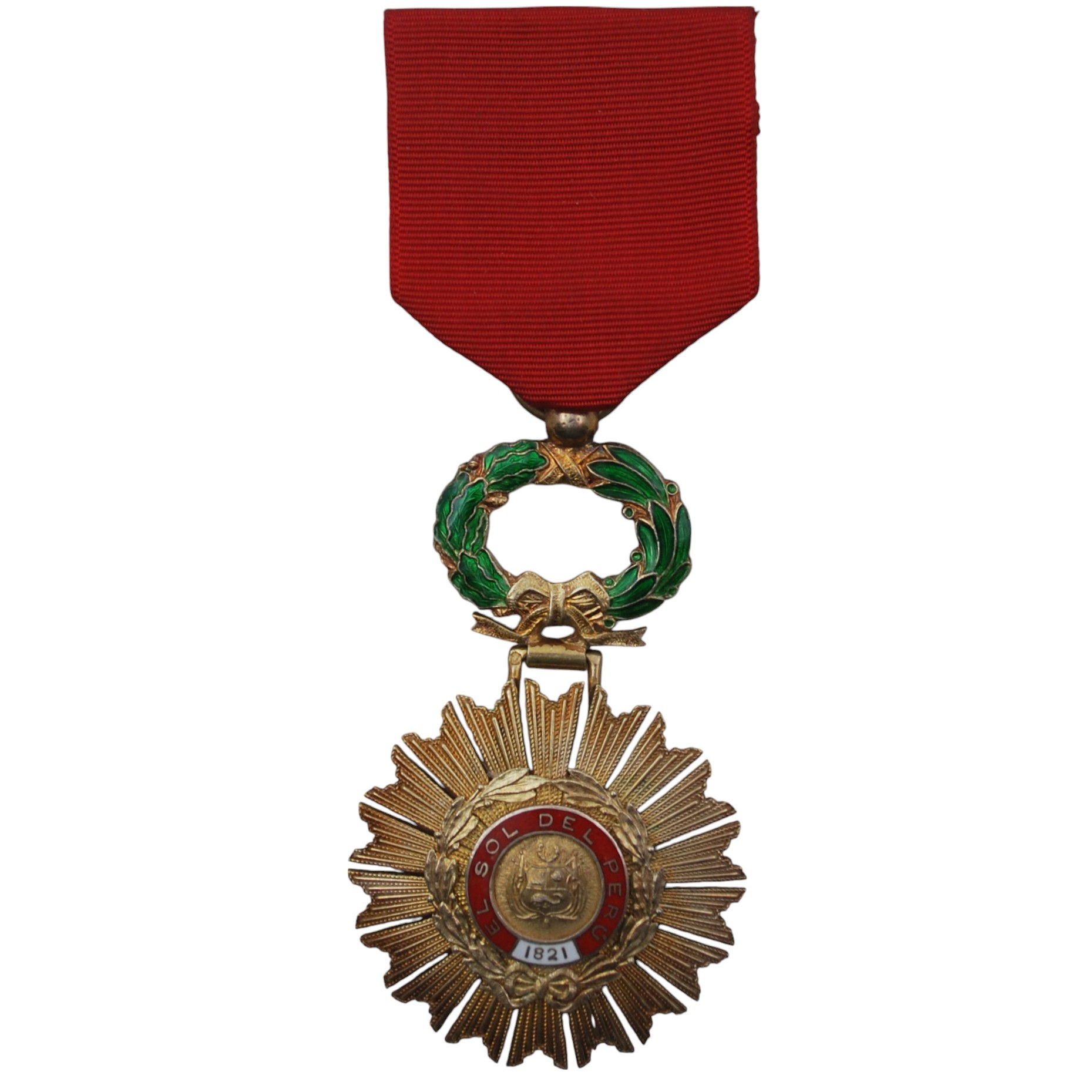 Peru - Order of the Sun of Peru Medal