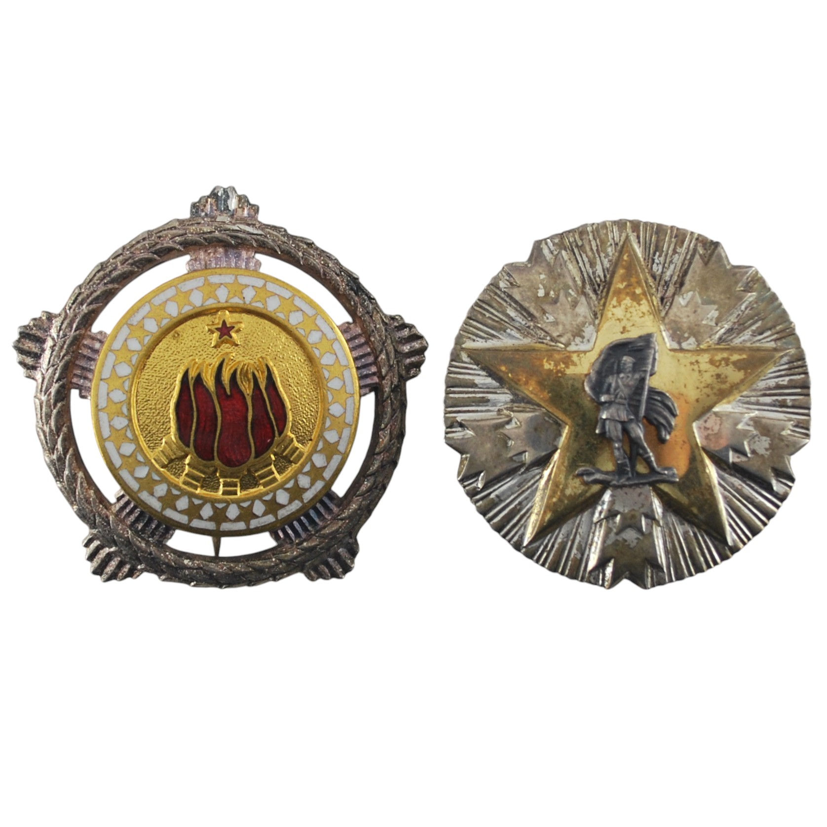 Yugoslavia - Lot of Two Badges