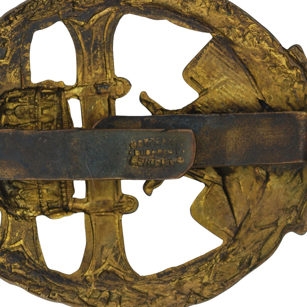 Miniatura: Hungary – WWII Officer’s Badge for Combat Leadership (1920–1944)