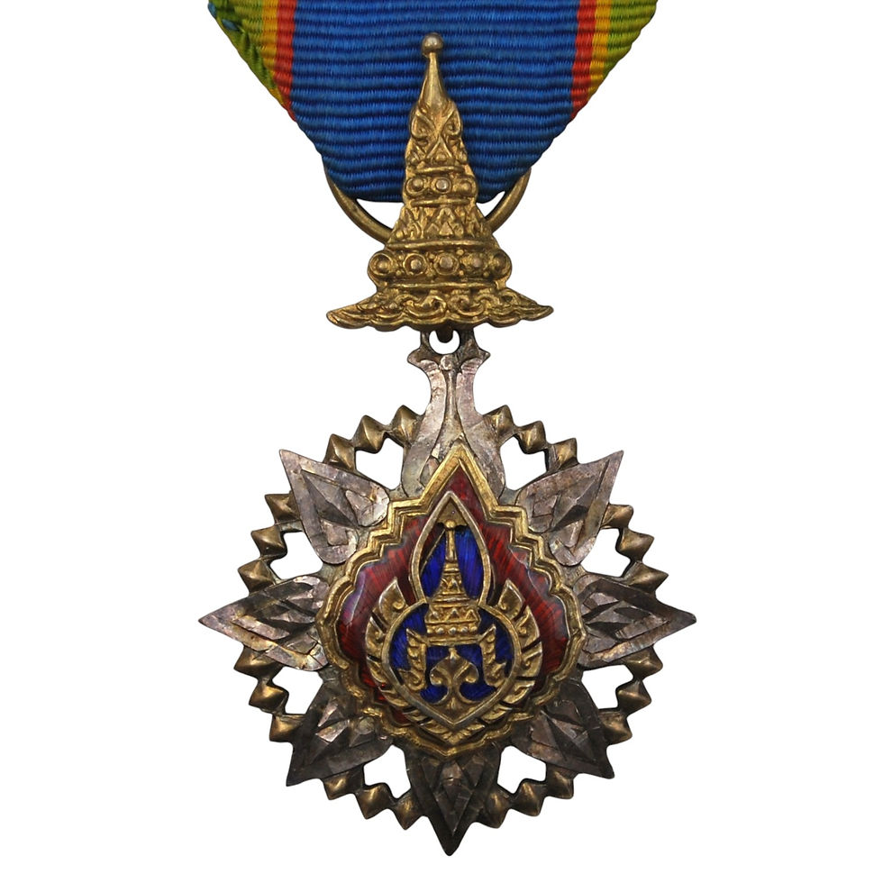 תמונה ממוזערת: Thailand - Order of the Crown of Thailand (2 Medals)