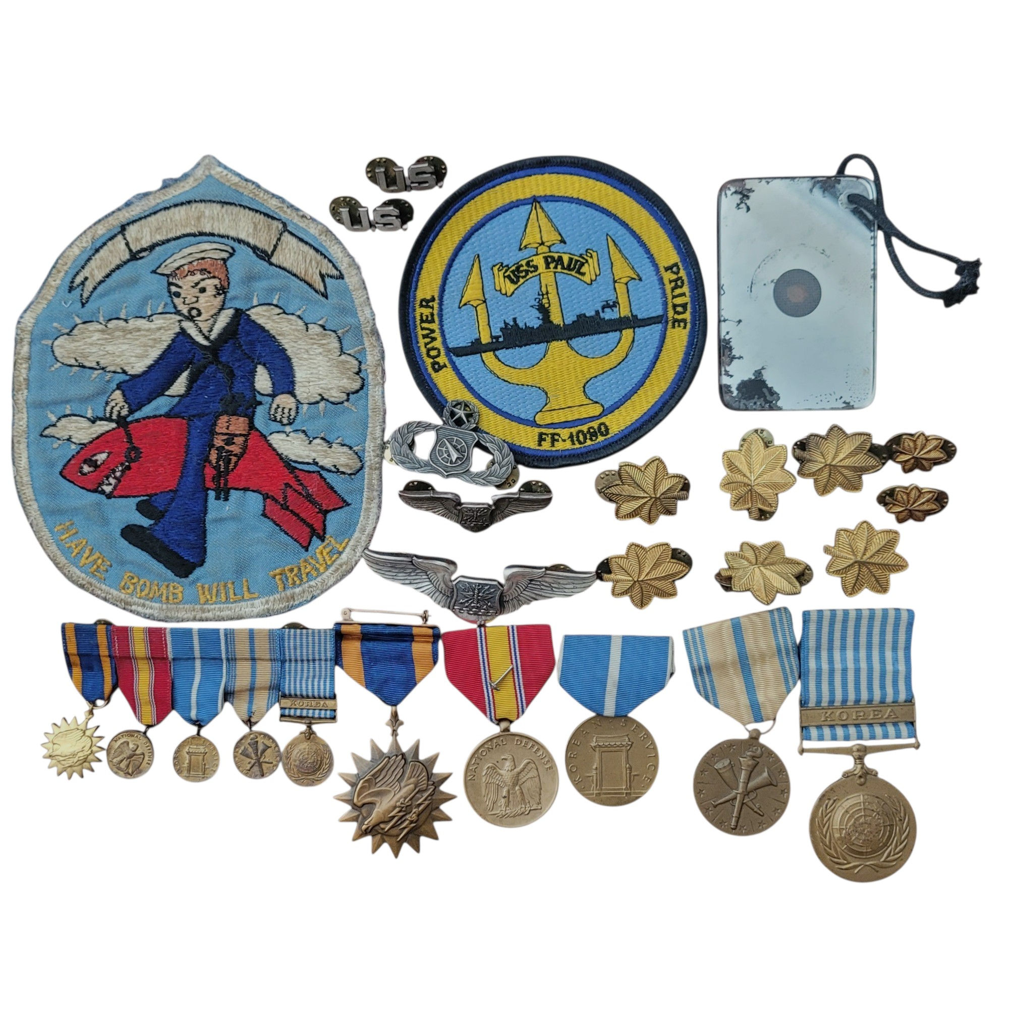 United States - Korean War Veteran Military Memorabilia Lot