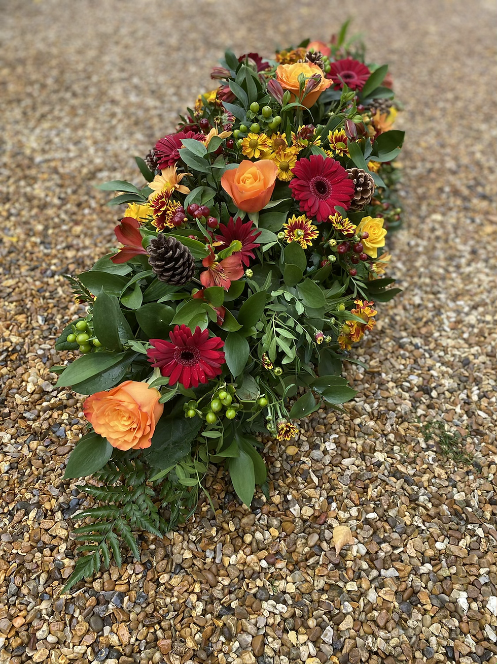 Thumbnail: Autumnal Casket Spray