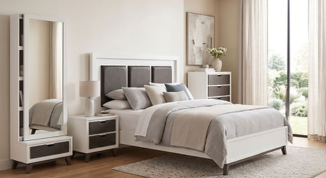 Renueva tu habitación con la Recámara Tokio, un conjunto pensado para quienes buscan un espacio moderno y funcional.