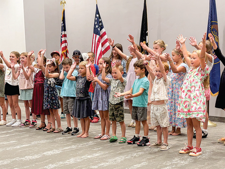 The rain came, the community gathered: Kanab celebrates its roots and its flag