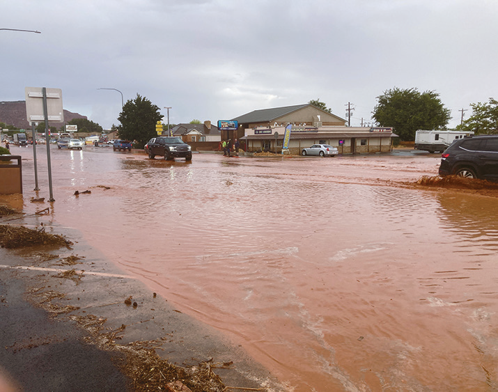 Flooding prompts cleanup, community response