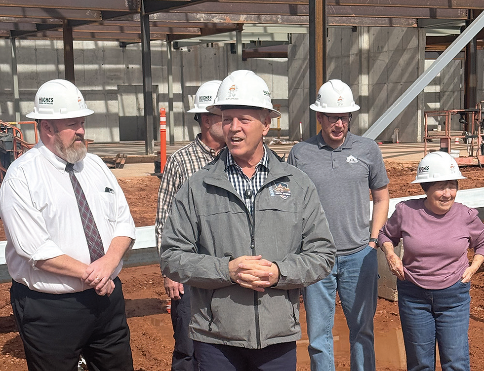 Kane County Hospital marks milestone on outpatient building construction with top out ceremony