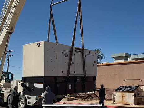 Honey’s Marketplace installs 400-kilowatt backup generator