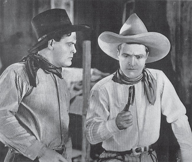 Tom Mix and crew; the making of Little Hollywood