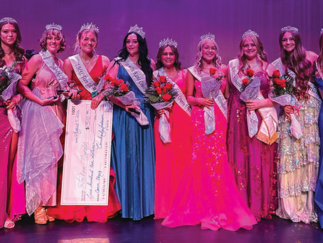 Miss Kane County royalty pass their crowns to the new court