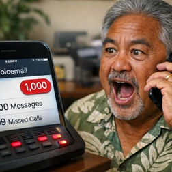 He woke up to 1000 Messages