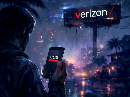 Why was Verizon down on Wednesday?