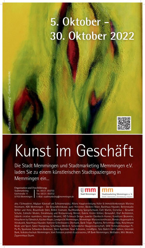 Kunst im Geschäft Memmingen 2022