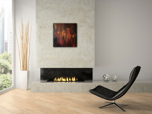 "Burning Dreams" living room mock up