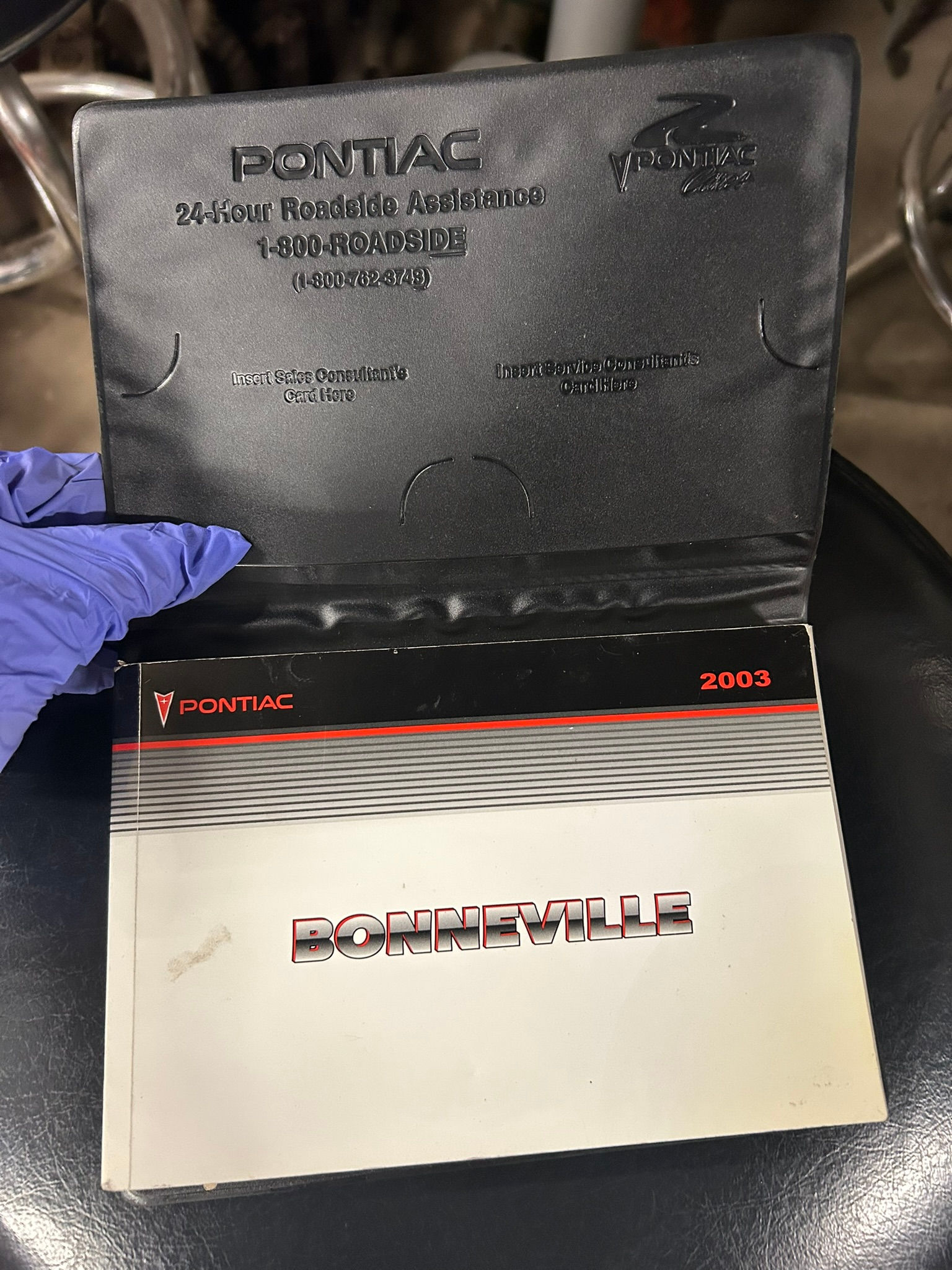 Pontiac Bonneville Owners Manual 2003