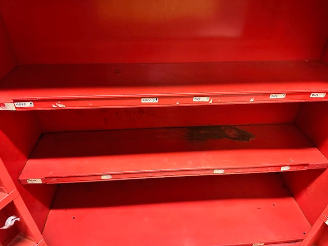 Thumbnail: Vintage Niehoff Tune Up Center Shop Cabinet with Logo