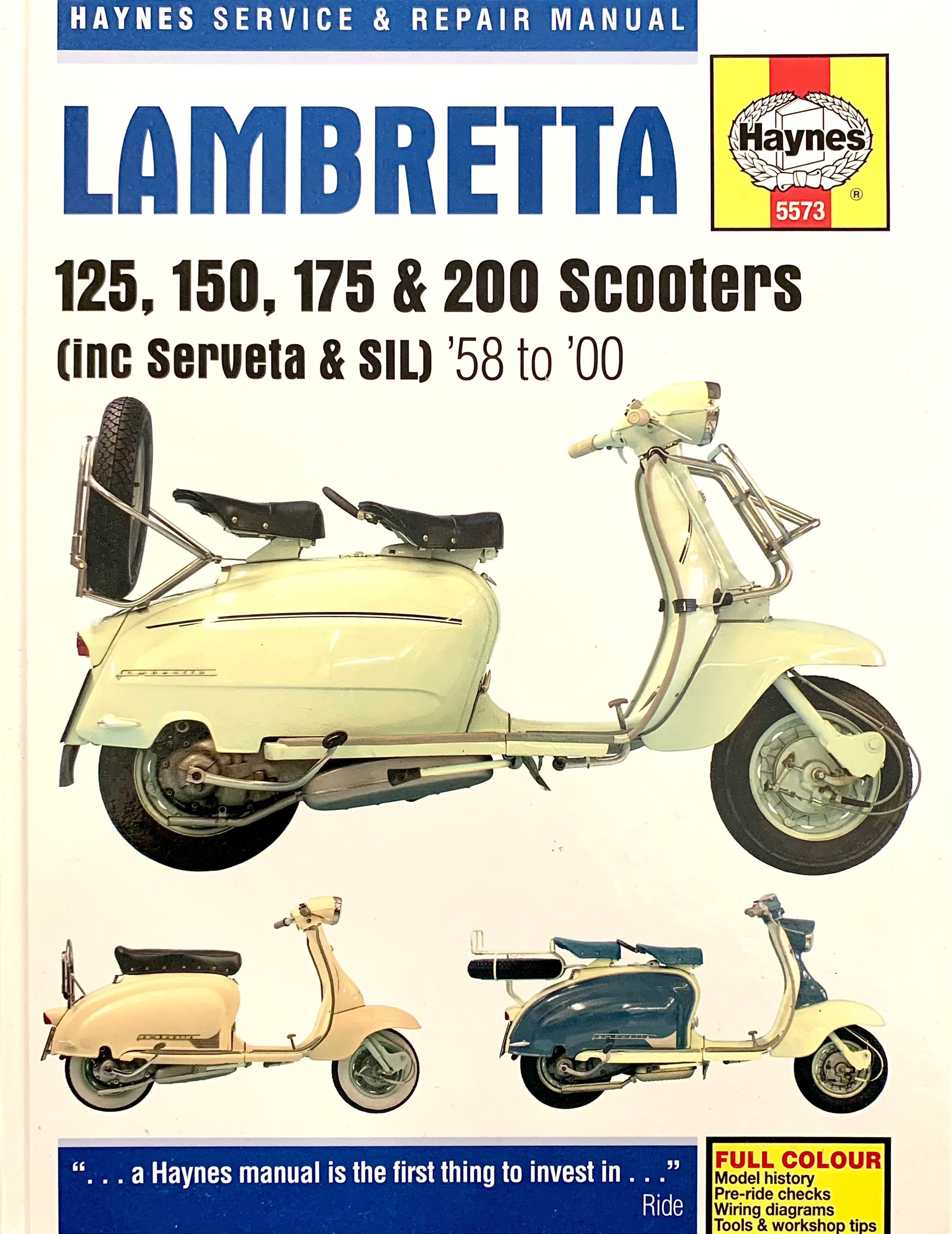 Haynes Lambretta Manual