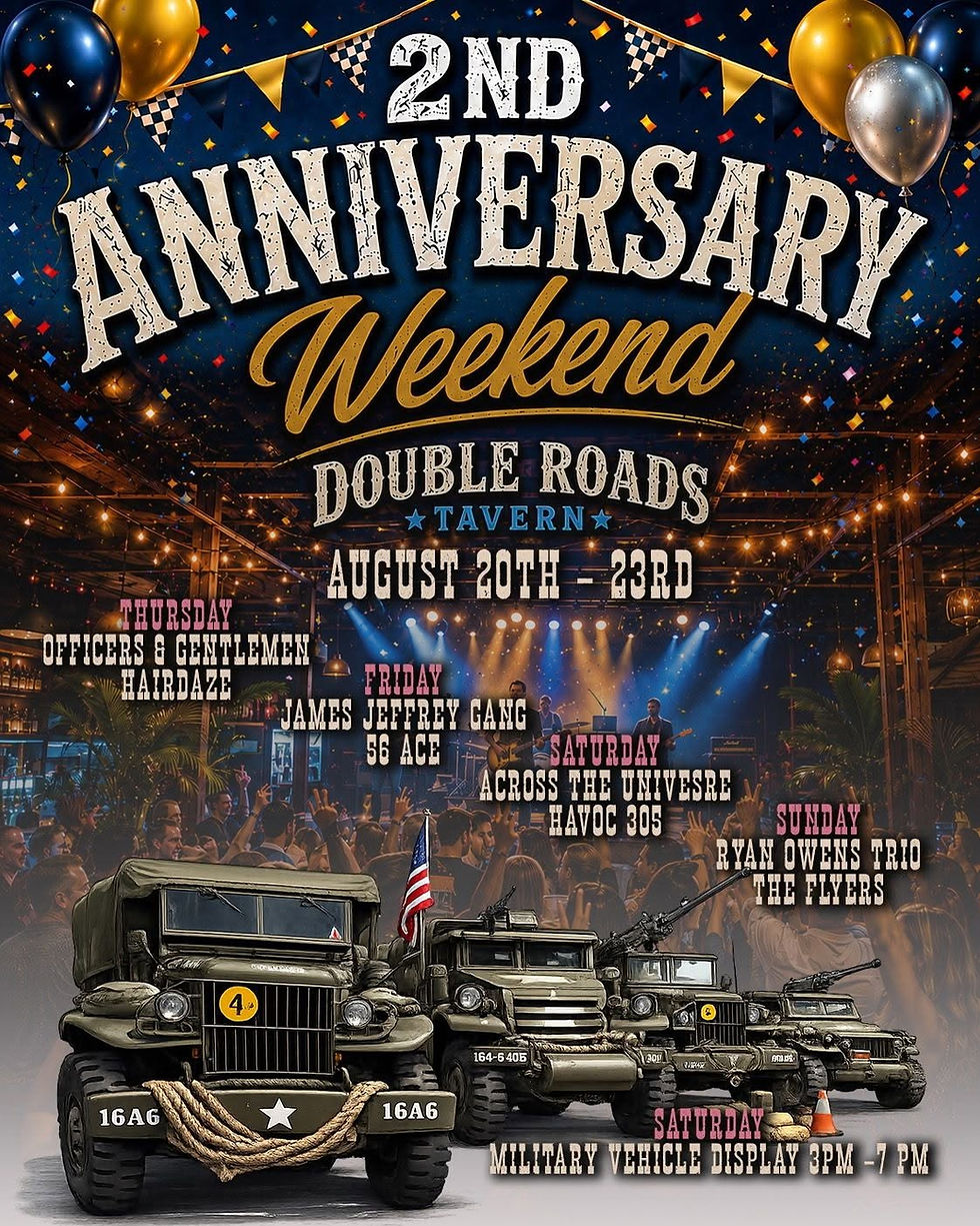 Double Roads Anniversary event