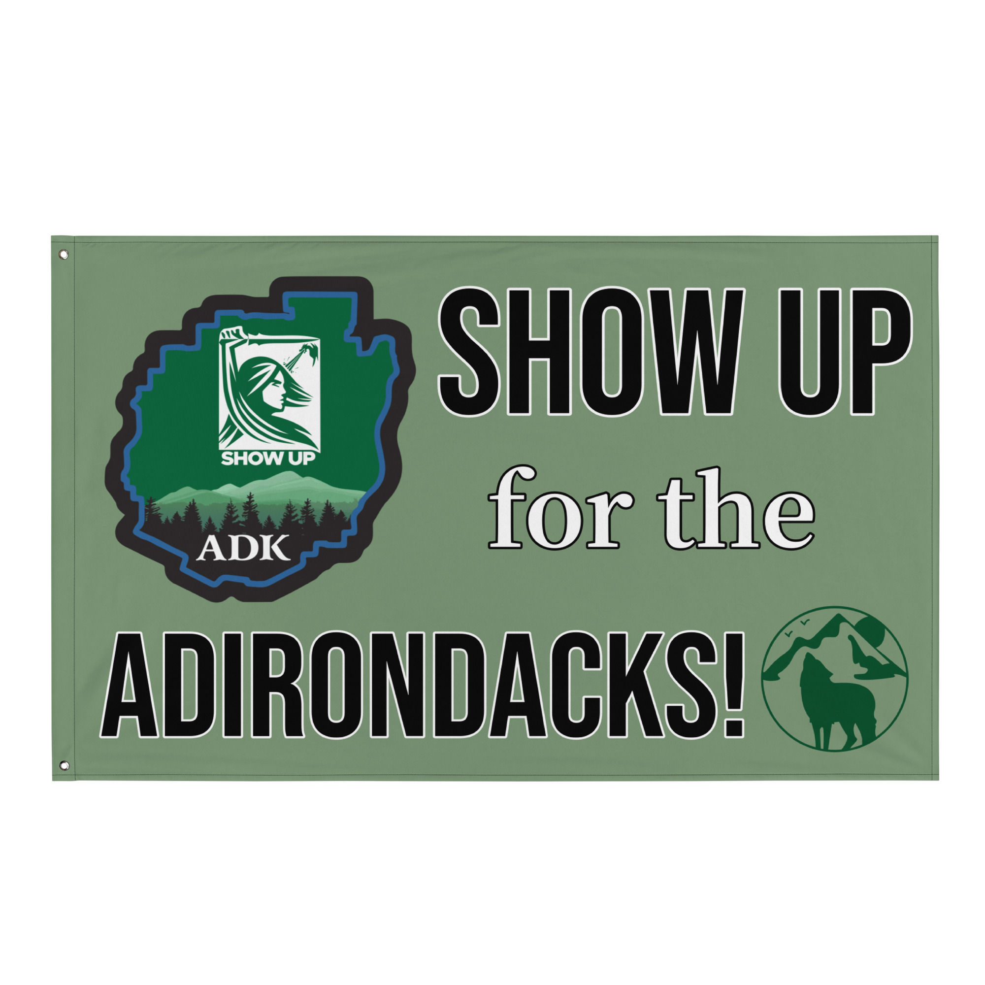 Show Up for the Adirondacks Flag