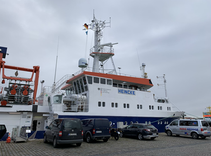 Forschungsschiff Heincke im Hafen