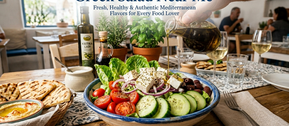 Greek Salad Near Me: A Beginner’s Guide to Fresh Mediterranean Flavor