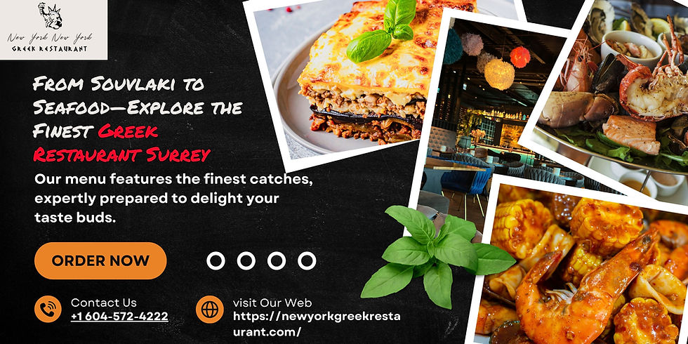 greek restaurant surrey