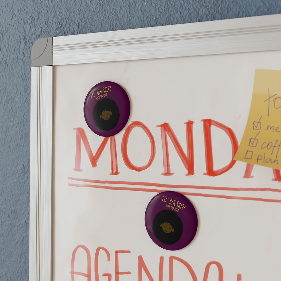 Thumbnail:  L.B.S. Button Magnet, Round