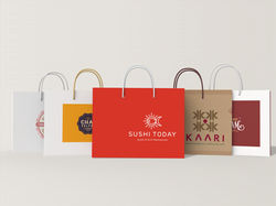 Coloured Paper Bags
