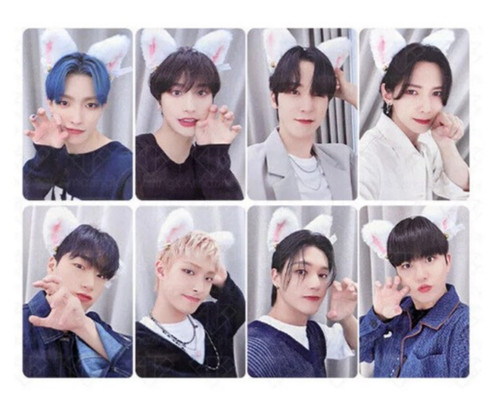 ATEEZ THE WORLD EP.2 OUTLAW - CATS MAKESTAR 1 Lomo Cards Set